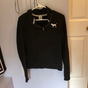 VS LOVE PINK SWEATSHIRT XS POCKET NO HOODIE